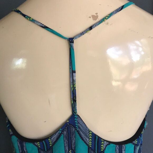 Teenplo geo print strappy tank, small - Picture 5 of 6
